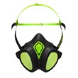 Thermoplastic half mask with two filters (A1P2R D)